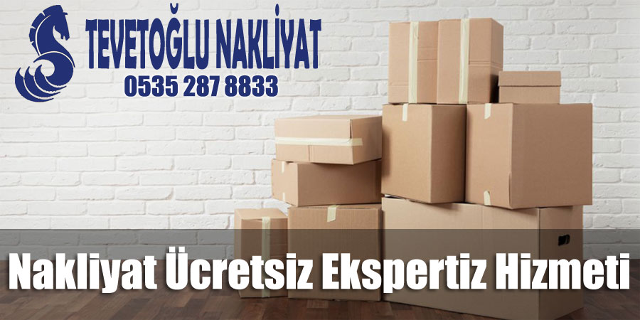 evden eve nakliyat ücretsiz ekspertiz hizmeti İstanbul